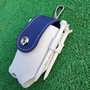 골프 볼주머니 블루 힙색 골프공 골프볼파우치 골프볼케이스 공주머니 볼주머니