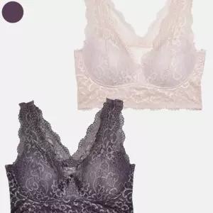 여성스럽고 매혹적인 레이스 인견 풀컵 몰드 스포츠 브라매일입고싶은 활동적인 운동용 일상패션 이너탑 깔