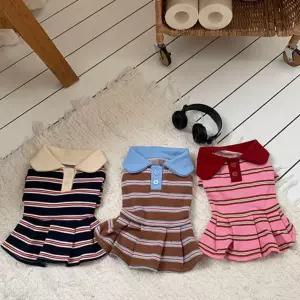 코코아허니 A1CF카라스트라이프원피스강아지의류 기모티셔츠 겨울옷 반려견 겨울 애용 애완 동물