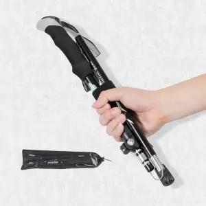 경량 트래킹 등산 일반 폴딩 스틱 T자형 지팡이 보행 용품등산용 트레 스트랩이 접이식