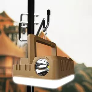 충전식 LED 야외 캠핑 차박 랜턴 손전등 작업 등텐트램프 조명등 걸이 야간 휴대용 용렌턴 텐트등