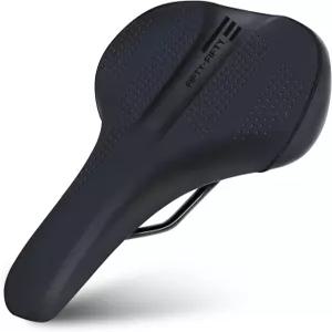 50 산악 자전거 안장 편안한 메모리 폼 시트 부드러운 방수 MTB 로드 바이크 호환 가능