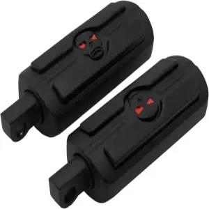 페이트심 모터사이클 스컬 풋 페그 페달 할리 다이나 팻 밥 투어링 로드 스트리트 스포츠스터 883 보이