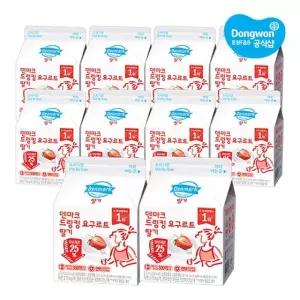 [동원] 덴마크 드링킹 요구르트 딸기 275ml x 10개