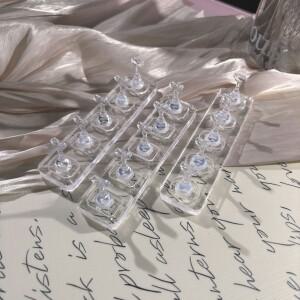 네일 연습 베이스 트레이 초보자 스탠드 인조 손톱 투명 아크릴 디스플레이 보드 매니큐어 도구