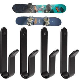 지디허브 수평 스노보드 벽걸이 클립 보관함 차고용 객실, 디스플레이