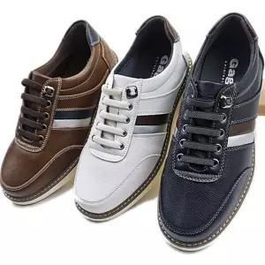 Gag/소가죽 남성스니커즈 로퍼 케주얼화 다이얼락기능