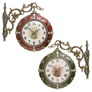 [국산] 고품격 엔틱 양면시계 KM-786 집들이 결혼 신혼 개업 선물 벽시계 앤틱시계