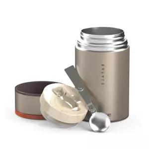 프리미엄 골드메탈 보온죽통 800ml 보온도시락