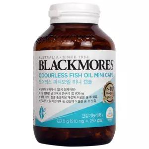 블랙모어스 피쉬오일 미니 오메가3  510mg x 250캡슐