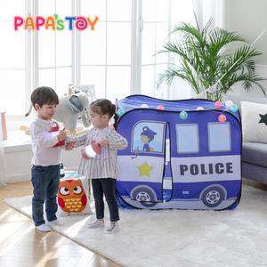 파파스토이 폴리스 키즈텐트 실내 원터치 접이식 유아 텐트