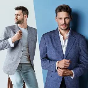 쟌피엘 쿨샤머스 세미정장자켓 남자린넨 여름콤비