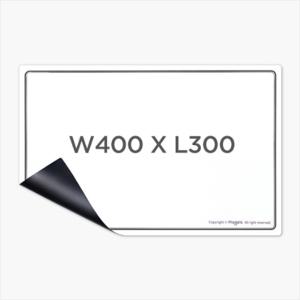 마그피아 고무자석 화이트보드 400 x 300