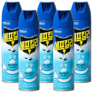 에프킬라 무향 500ml x 5개 모기약 살충제 킬라 모기 파리 바퀴 약 퇴치 기피