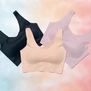 [비너스](정상) 노와이어 스포츠 무봉제 심리스 노라인 래쉬가드 압박감없는 데일리브라_S VBRS906