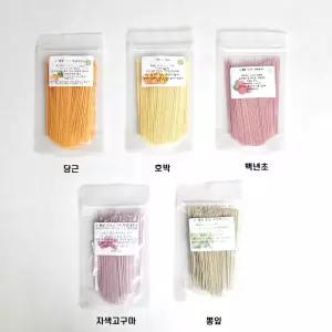 웰빙 무염국수 5종 당근 호박 뽕잎 백년초 자색고구마 앵무새 햄스터 토끼 소동물간식 웰빙간식 무염국수