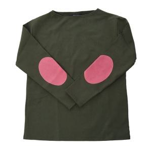 [대구백화점] [세인트제임스]길도 긴팔 무지 엘보패치 티셔츠(ALGUE)