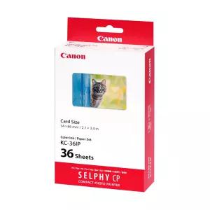 KC-36IP 캐논 포토인화지 셀피 1200 셀피 1300 1500 카드 명함사이즈 인화지 지갑수납 사이즈