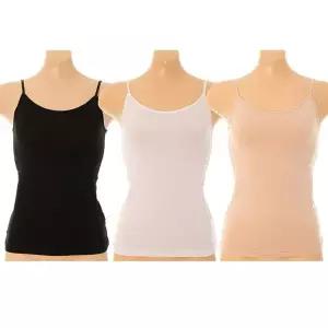 [비너스](대구신세계)연간운영 !!면100%!! 140수 2합 여성 끈 런닝 (VLG0041)