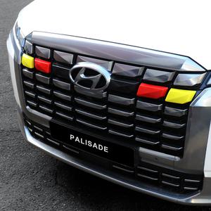 더뉴 팰리세이드 그릴 포인트 몰딩 커버 튜닝 용품