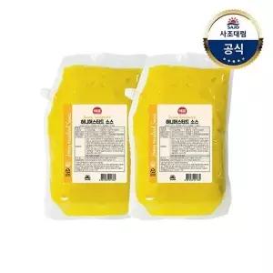 [사조대림] 허니머스터드소스2KG x2개