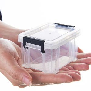 심플 투명 사각 미니 수납 보관 케이스 수납함 소분