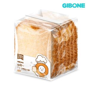 기본에 이런 2겹 식빵수세미, 6개입, 1개