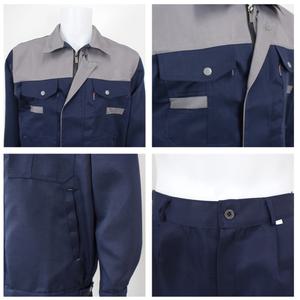 봄가을 용접 근무복 세트 춘추복 작업복 상의 현장 공장 단체복 노가다복 공사장