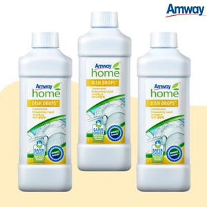 암웨이 주방세제 디쉬 드랍스 바이오퀘스트 식기 세정제 1L 3개