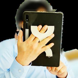 가르착 아이패드 갤럭시탭 태블릿 부착식 손잡이 스트랩 그립