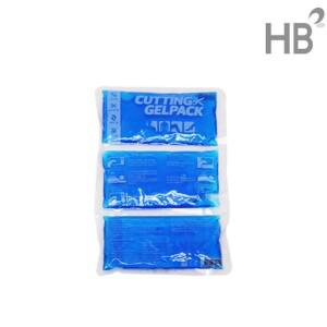 건강누리 컷팅젤팩 1개 냉온팩 어깨 손목 발목 복부 가정용 아이스팩 냉팩 쿨팩 겔팩 잘라쓰는 찜질팩