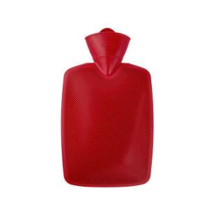 휴고프로쉬 보온물주머니 빗살무늬 노커버, 1.8L, 레드