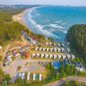 [충남 펜션] 태안 몽산포홀리데이파크카라반 (태안,안면도)