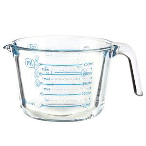 아이락 내열유리 멀티 계량컵 블루 250ml 1P