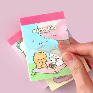 일정 1000 우옹이 미니떡메모지 30개(갑)