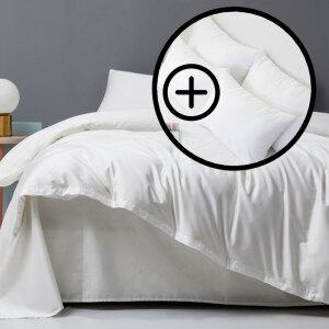 호텔식 마이크로화이버 60수홑겹 슈퍼싱글 퀸 킹 사이즈 이불커버