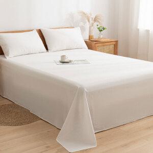 호텔식 플랫시트 마이크로화이버 60수홑겹 슈퍼싱글 퀸 사이즈 순면 매트리스커버