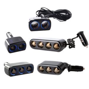 차량용 소켓 멀티 시거잭 LED 2구 3구 4구 12V 24V