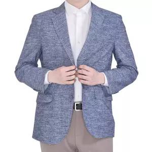 여름 남성 정장 콤비 자켓 남자 체크 마이 양복 재킷 신사 회사 직장인