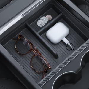 슈피겐 모델Y 주니퍼 테슬라 모델3 하이랜드 센터 콘솔 트레이 콘솔 박스 자동차 수납함 TO220H