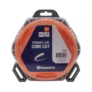 허스크바나 코어컷 오각 예초기날 나일론 줄날 2.4mm x 90M 예초기 나이론 끈 