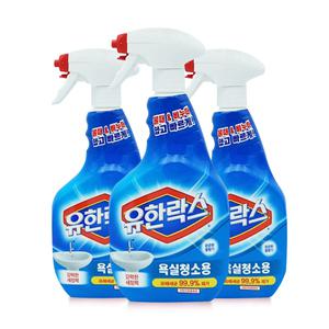 유한크로락스 유한락스 욕실청소용 750ml x3개