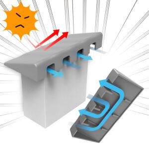 에어컨실외기커버 실외기덮개 가림막 열차단 난연