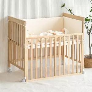 [보리보리/소브]소브 원목아기침대 3종세트 (가드+매트리스+범퍼가드)