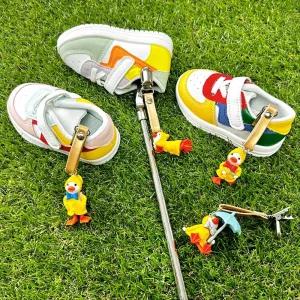 노란우비 오리 퍼터키퍼와 아기신발 퍼터커버 세트