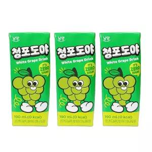 남양 청포도야 190ml x 12팩