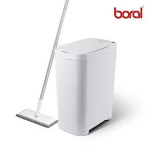 리퍼상품 보랄 자동센서 흡입 진공 쓰레기통 1.5L