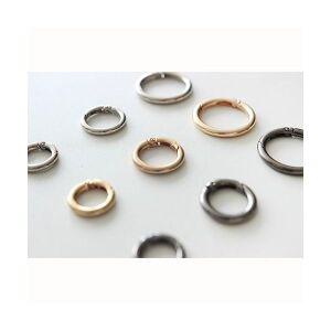 원터치 오픈형 오링 O링 (9종택1) 원형 고리 키링 가방고리 연결 부자재