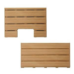 우드 나무 무늬 화장실 플라스틱 발판 변기 현관 욕실 발받침대