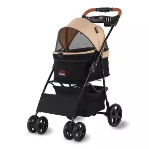 로띠에 뉴바론 반려동물 유모차, 베이지, 1개